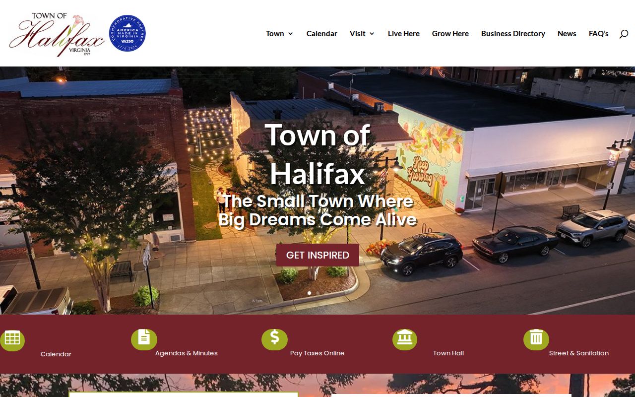 Official Town of Halifax website